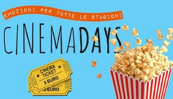 Cinegiornale.net cinemadays-2020-dal-6-all-8-aprile-i-film-in-sala-a-3-euro-600x342 CINEMADAYS 2020: DAL 6 ALL’ 8 APRILE I FILM IN SALA A 3 EURO News  