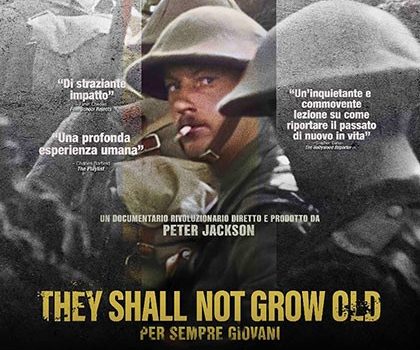 Cinegiornale.net they-shall-not-grow-old-per-sempre-giovani-420x350 They Shall Not Grow Old – Per sempre giovani News Trailers  