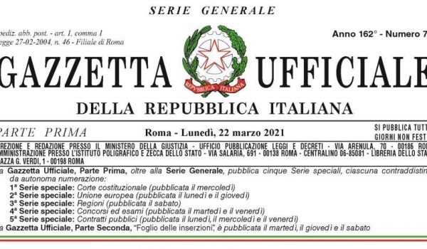 Cinegiornale.net pubblicazione-in-gazzetta-ufficiale-del-decreto-legge-n-41-2021-dl-sostegni-1-600x350 Pubblicazione in Gazzetta Ufficiale del Decreto Legge n. 41/2021 (DL “Sostegni”) News  