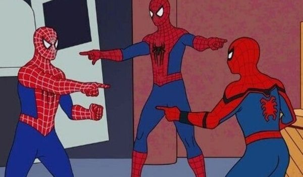 Cinegiornale.net il-meme-dei-tre-spider-man-diventa-realta-ecco-come-foto-600x350 Il meme dei tre Spider-Man diventa realtà, ecco come [FOTO] News  