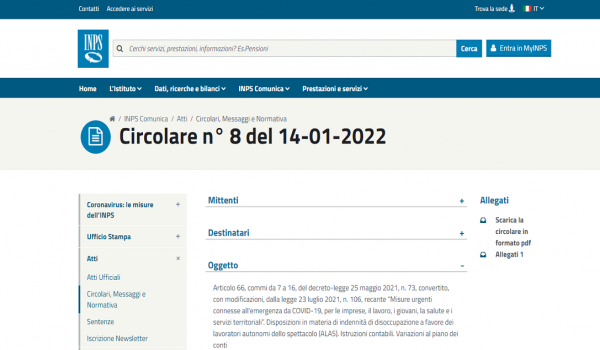 Cinegiornale.net indennita-di-disoccupazione-alas-lavoratori-autonomi-dello-spettacolo-decreto-sostegni-bis-circolare-inps-e-sintesi-600x350 Indennità di disoccupazione ALAS (lavoratori autonomi dello spettacolo) Decreto Sostegni Bis – Circolare INPS e Sintesi News  