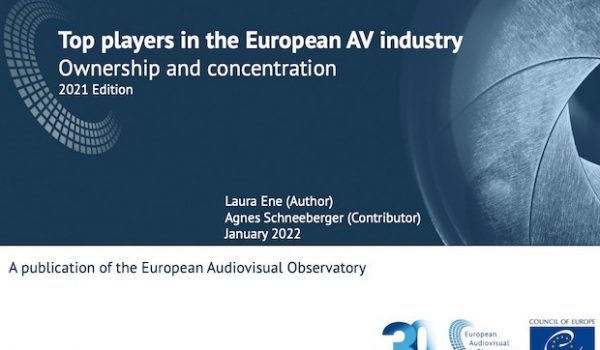 Cinegiornale.net rapporto-dellosservatorio-europeo-dellaudiovisivo-top-players-in-the-european-av-industry-ownership-and-concentration-2021-edition-600x350 Rapporto dell’Osservatorio Europeo dell’Audiovisivo “Top players in the European AV industry – Ownership and Concentration (2021 Edition)” News  