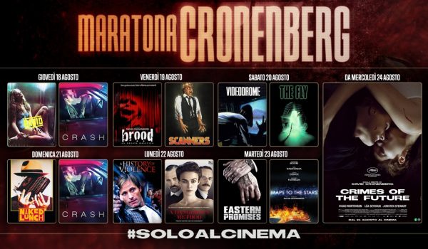 Cinegiornale.net maratona-cronenberg-600x350 Maratona Cronenberg Cinema News  