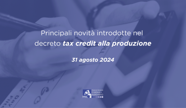 Cinegiornale.net decreti-videogiochi-4-11-2024-tax-credit-preventivo-tax-credit-definitivo-nazionalita-italiana-definitiva-1-600x350 Decreti Videogiochi 4/11/2024: Tax Credit preventivo – Tax Credit definitivo – Nazionalità italiana definitiva News  