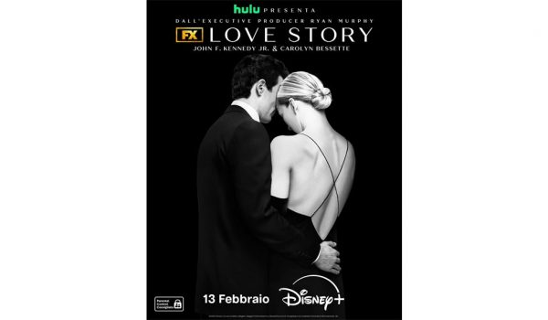 Cinegiornale.net love-story-john-f-kennedy-jr-carolyn-bessette-in-esclusiva-su-disney-600x350 Love Story: John F. Kennedy Jr. & Carolyn Bessette. Il trailer ufficiale News Serie-tv  